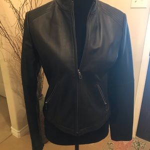 Leather jacket size small